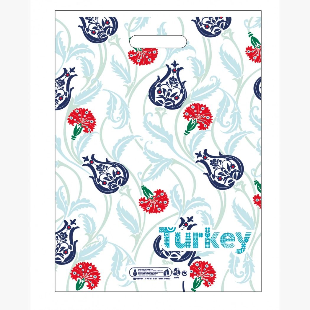 60x70 Çok Renkli Takviyeli Poşet 6 NO(500 Adet)
