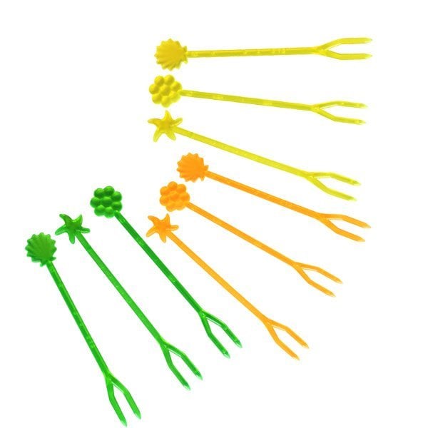 Cips Çatalı Renkli ( 1000'li x 15 Paket )