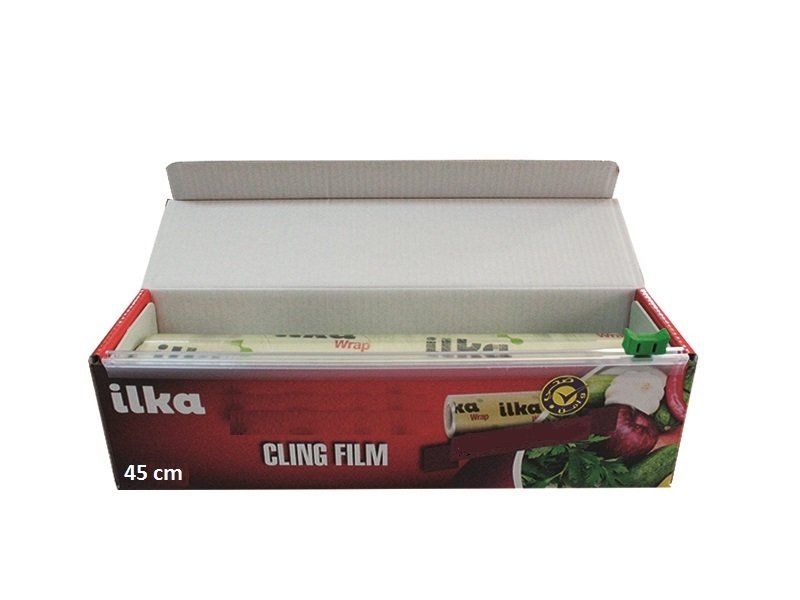 İlka Wrap Streç Film 30 x 150 Mt 8 Mic Kutulu ( 1 Adet )