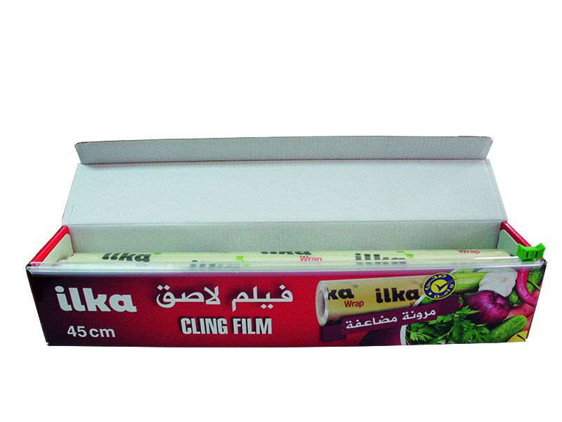 İlka Wrap Streç Film 45 x 240 Mt 8 Mic Kutulu ( 12 Adet )