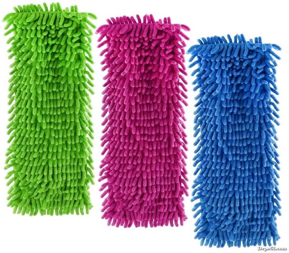Mikrofiber Makarna Mop 40 cm ( 12 Adet )