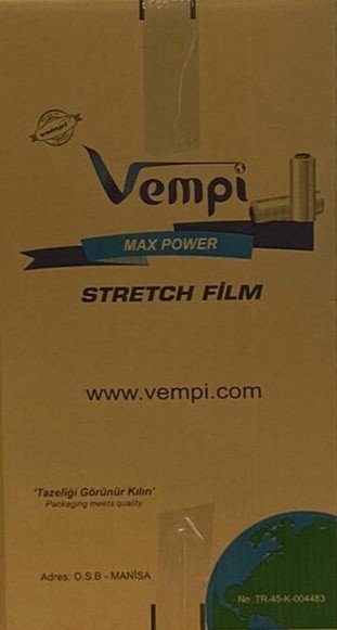Palet Streç 17 Mic 2000 Gr V-600 ( 6 Adet )