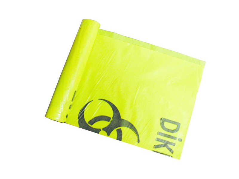 Tehlikeli Atık Poşeti Rulo 55x60 Orta Boy ( 30 Rulo )