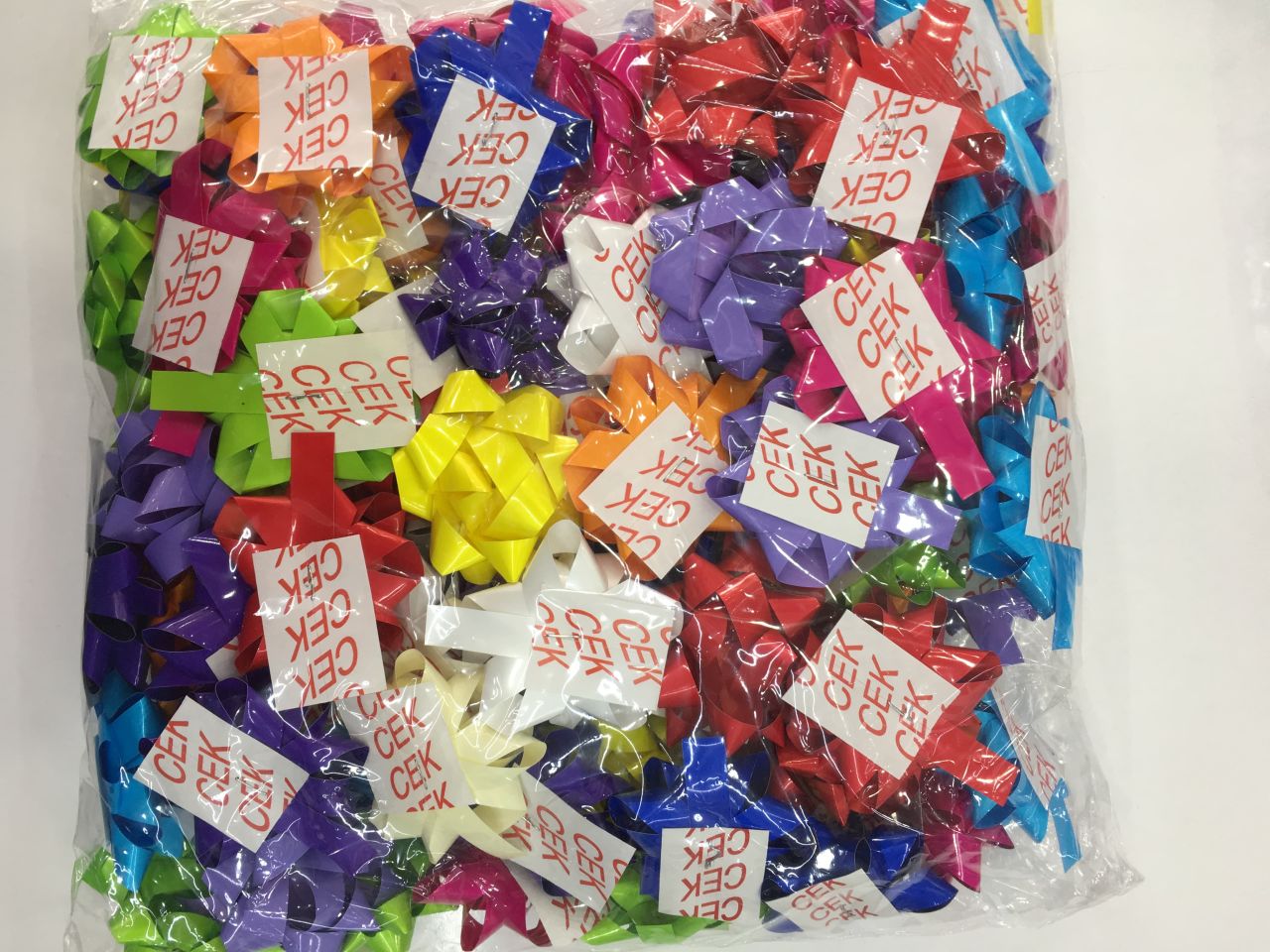 Yıldız Fiyonk Paket Süsü ( 100 Adet )